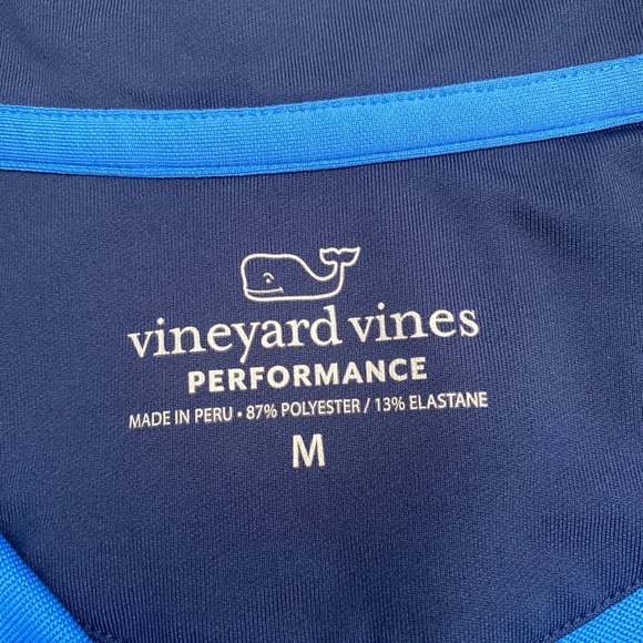 Vineyard Vines Performance Jersey 1/4 Zip Pullover - Picture 9 of 10